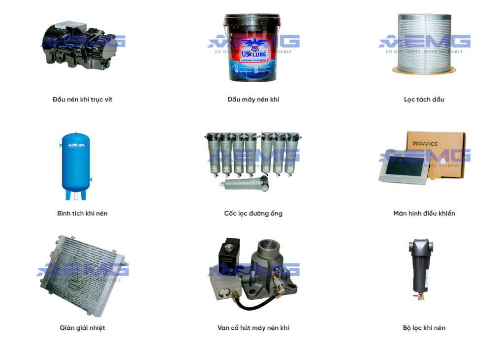 phụ tùng máy nén khí 