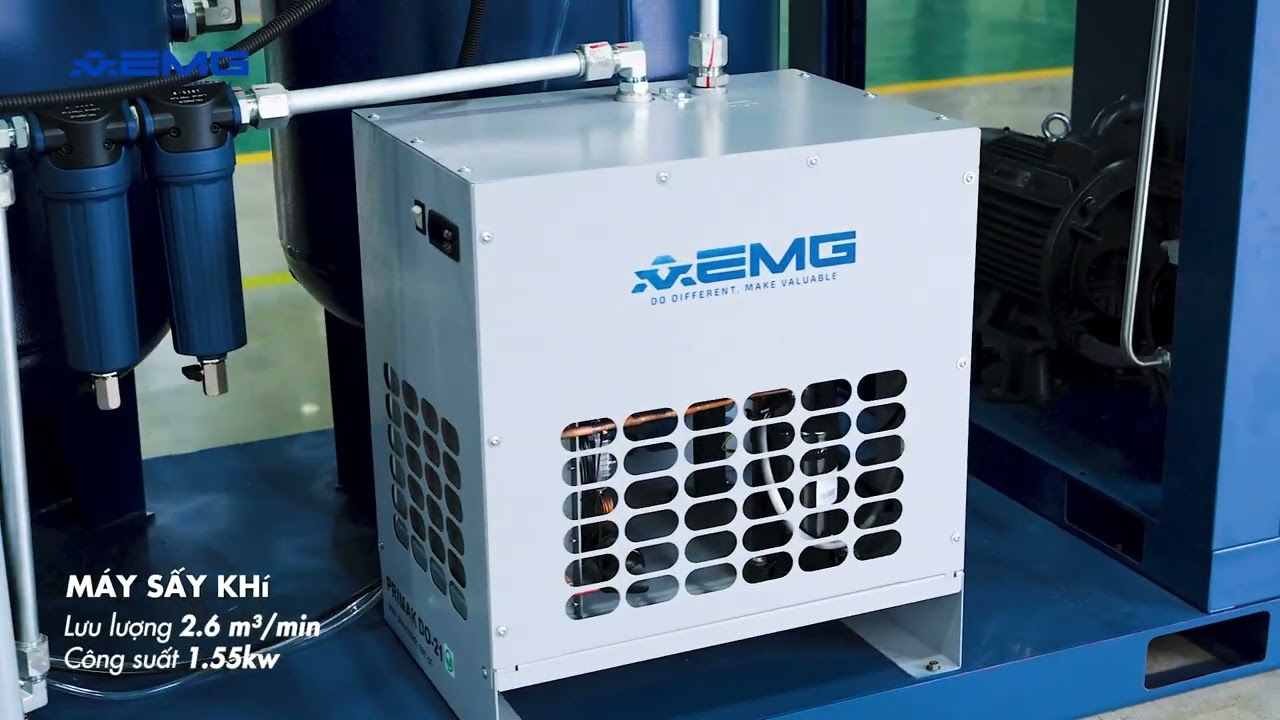 Máy nén khí AEMG - sự lựa chọn đáng tin cậy cho nhà máy