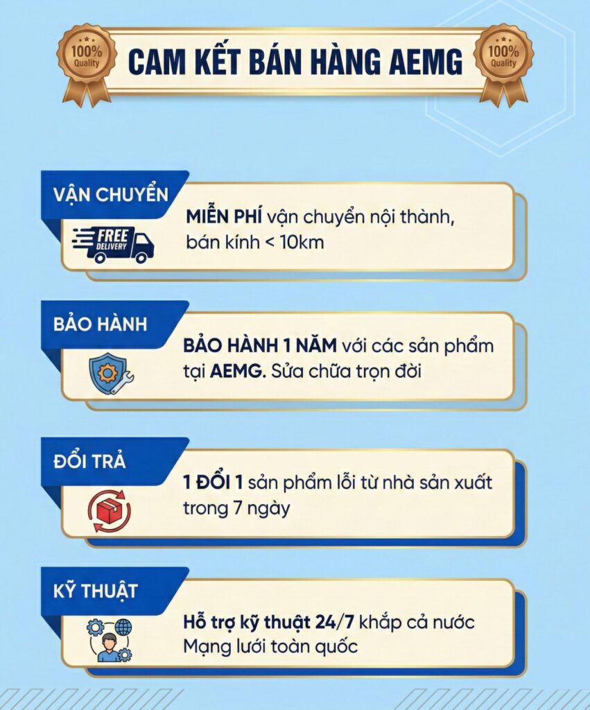 Máy nén khí trục vít biến tần- AM 30A/22KW 5 Cam ket ban hang 1