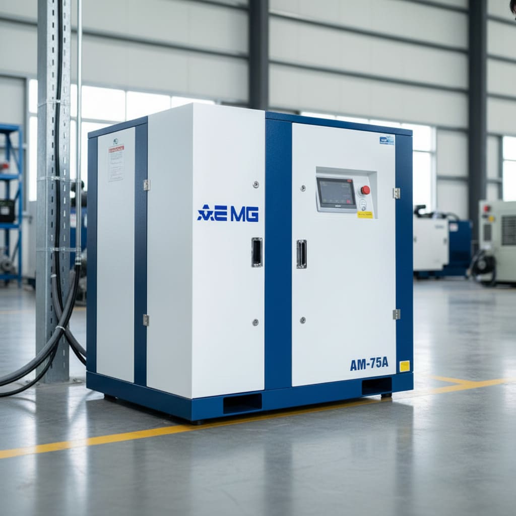 Máy nén khí trục vít biến tần-AM-75A