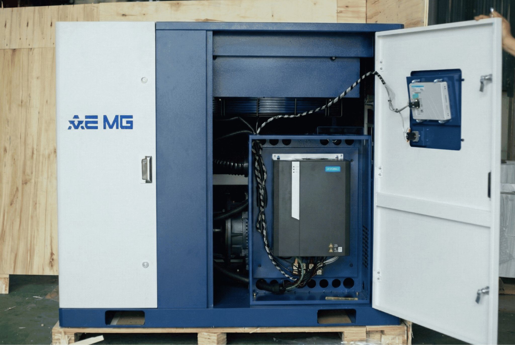 Máy nén khí biến tần giúp tiết kiệm điện