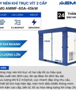 Máy nén khí trục vít 2 cấp-AMMF-60A