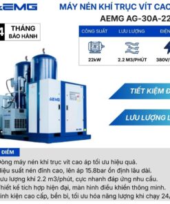 Máy nén khí trục vít cao áp-AG-30A