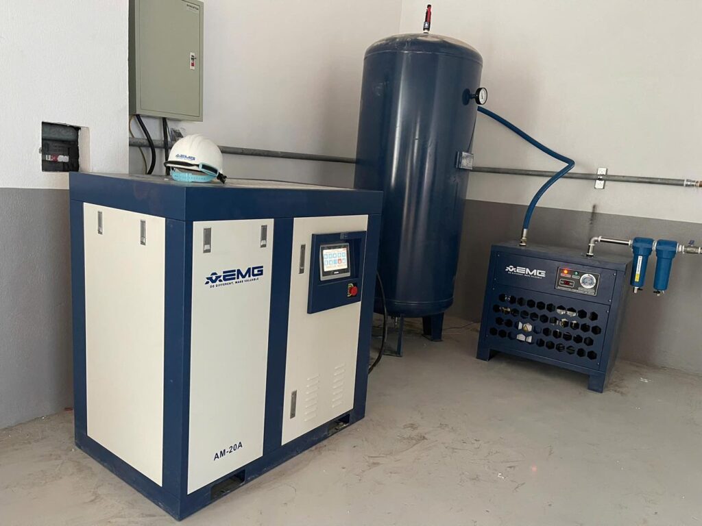 Máy nén khí trục vít biến tần 