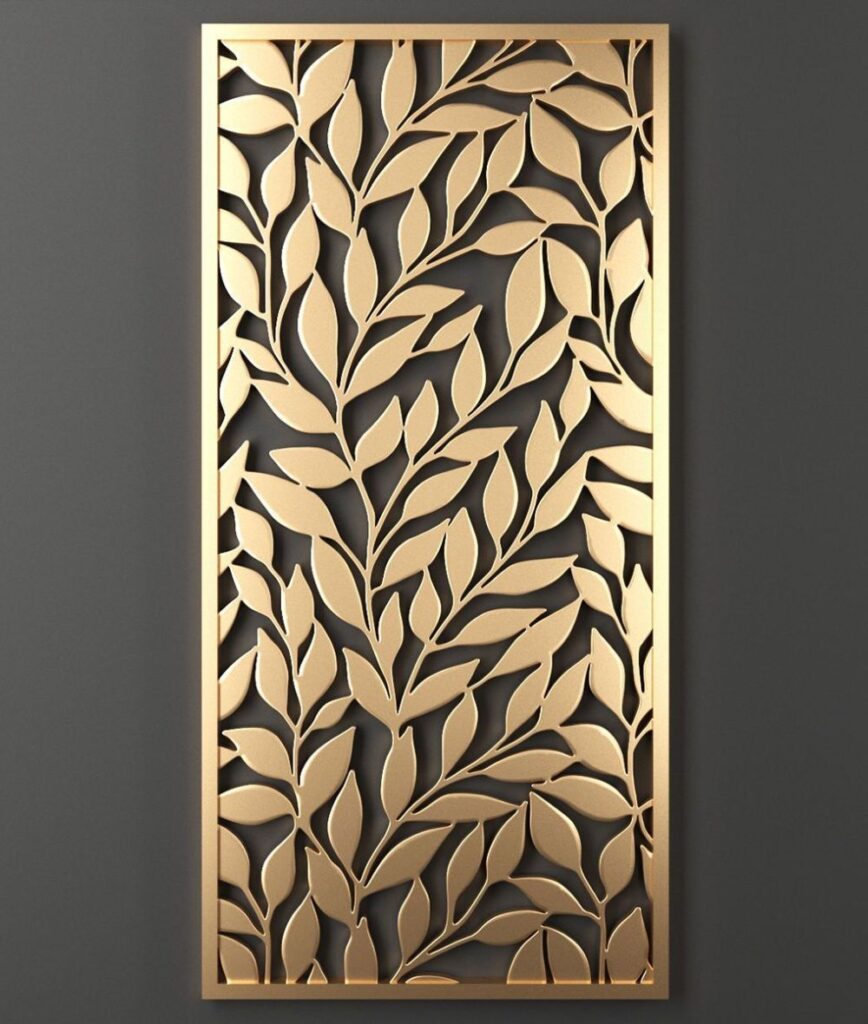 vách ngăn cnc được gia công bằng máy cắt Laser