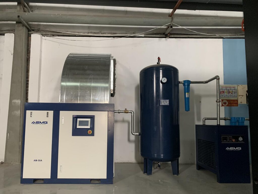 Hình ảnh máy nén khí trục vít AM-50A
