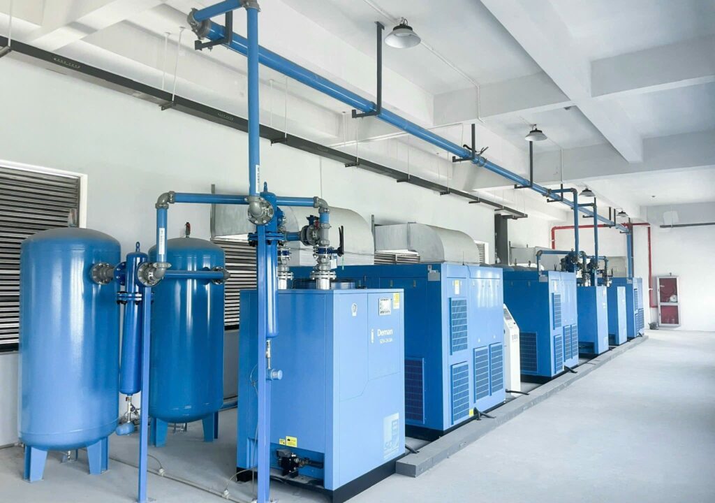 Hệ thống đường ống khí nén 