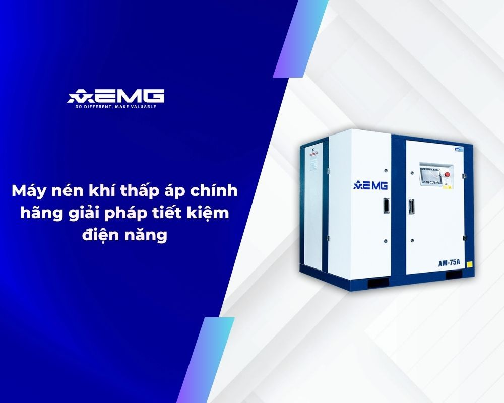 máy nén khí thấp áp chính hãng