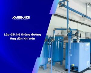 Lap dat thi cong duong ong khi nen