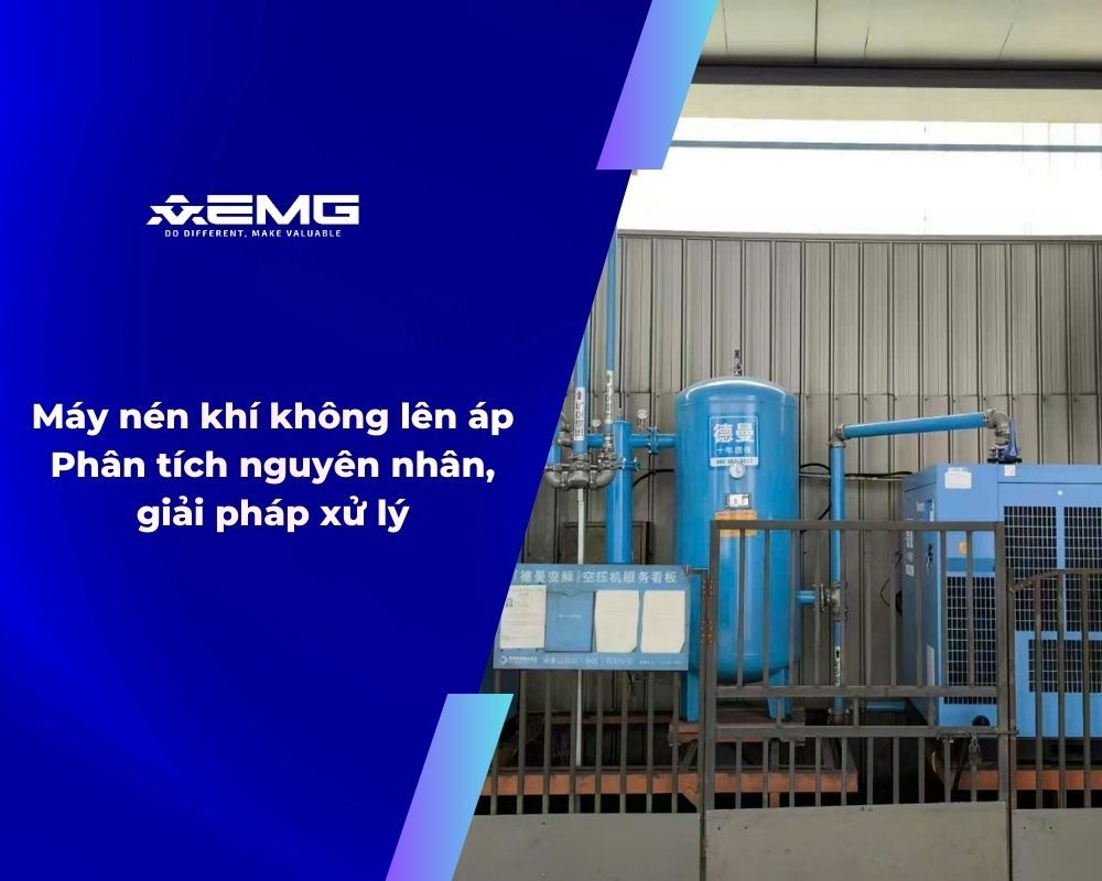 May nen khi truc vit khong len ap