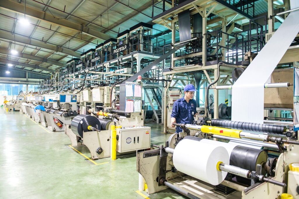 máy nén khí trục vít cho ngành bao bì