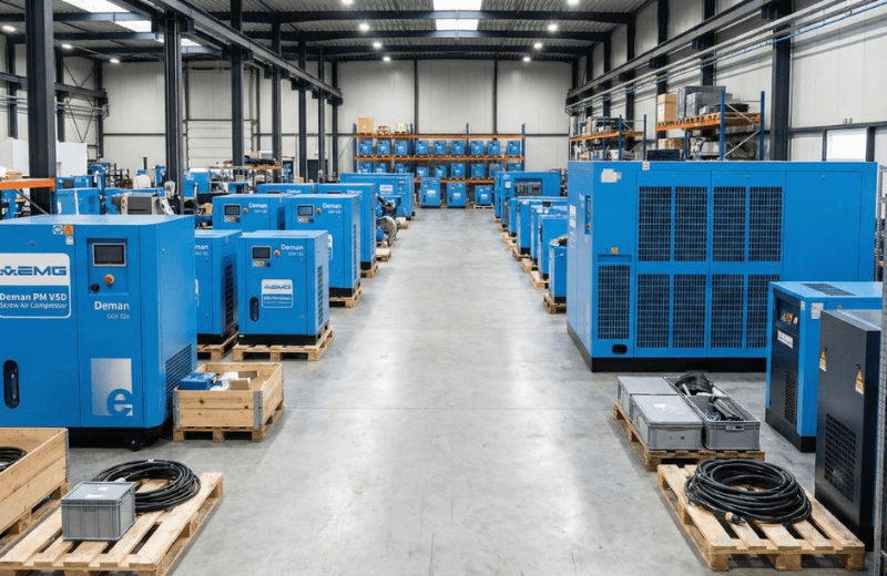Máy nén khí trong ngành sản xuất phân bón 