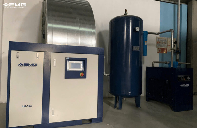 Máy nén khí trục vít biến tần thấp áp