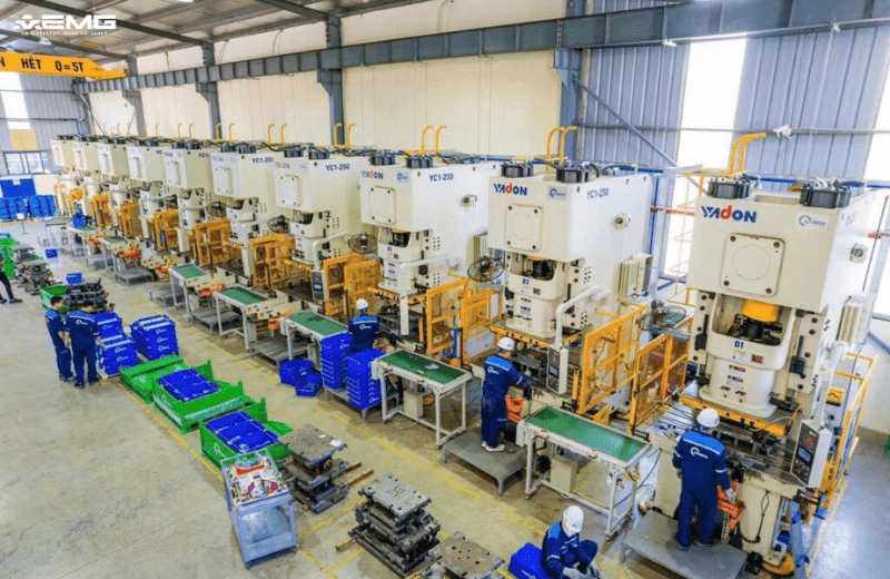 Ứng dụng máy nén khí trục vít trong ngành cơ khí