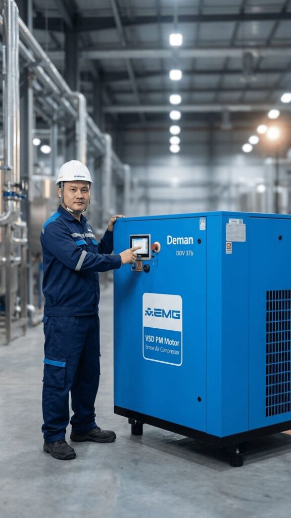 AEMG là 1 trong những nhà cung cấp máy nén khí Trung Quốc uy tín trên thị trường