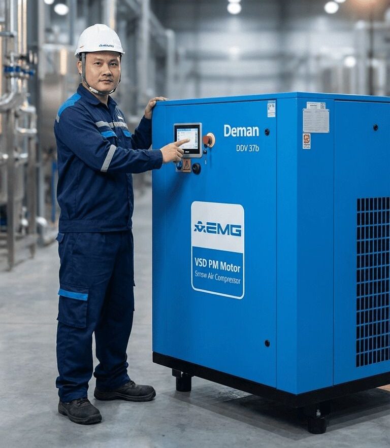 AEMG là 1 trong những nhà cung cấp máy nén khí Trung Quốc uy tín trên thị trường