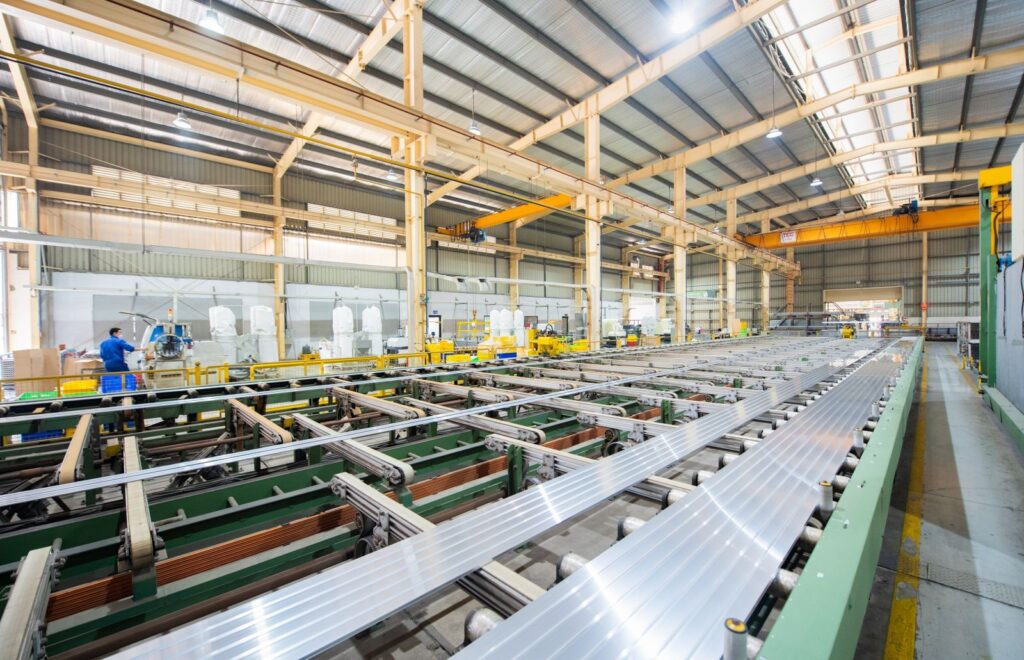 Dây chuyền sản xuất nhôm