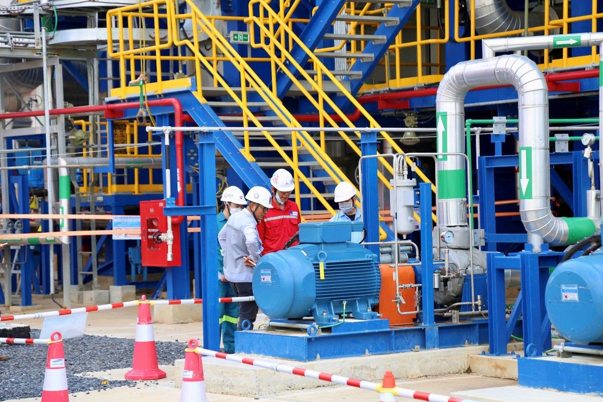 Nhà máy LNG đầu tiên vận hành tại Việt Nam