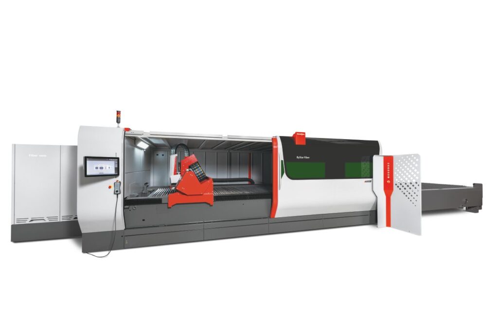 máy cắt laser trong gia công tấm