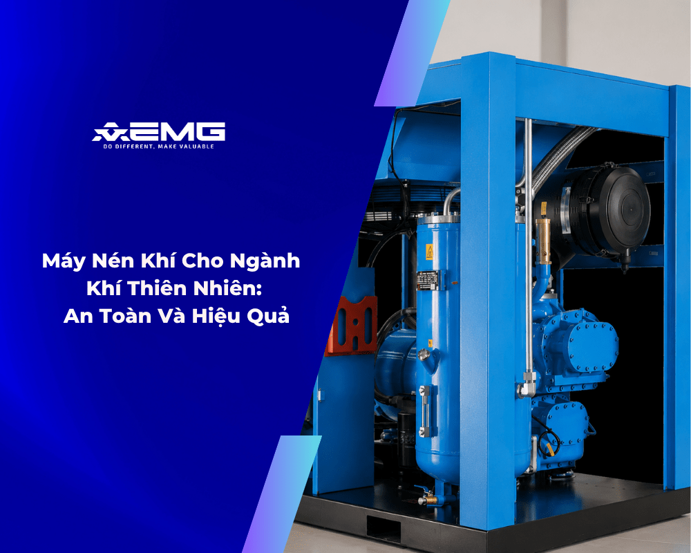 Máy nén khí cho ngành khí thiên nhiên