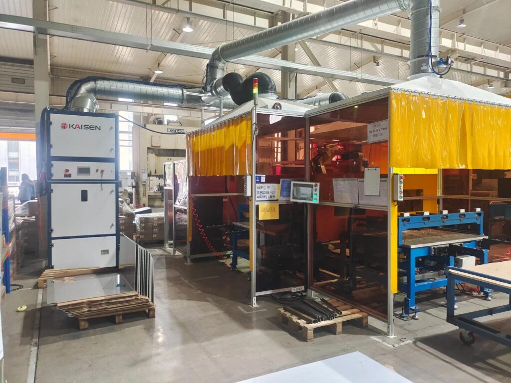 Máy xử lí khói bụi công nghiệp