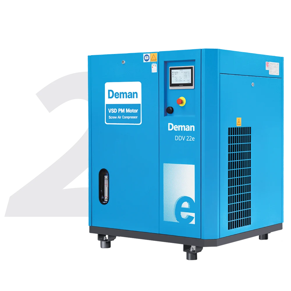 Máy nén khí Deman DDV22e do AEMG cung cấp