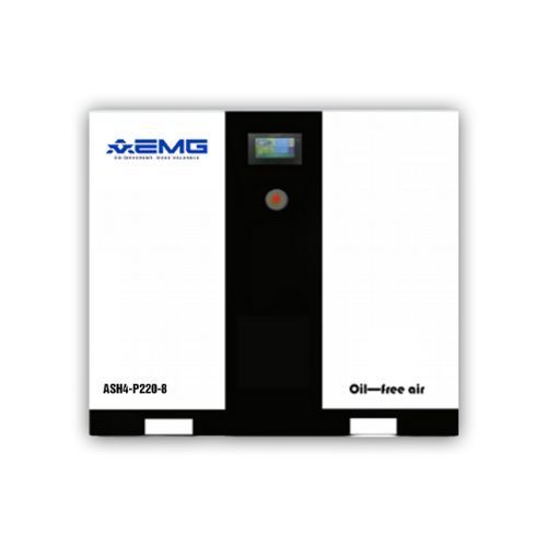 Máy nén khí trục vít không dầu ASH4-P220-8-22KW do AEMG cung cấp